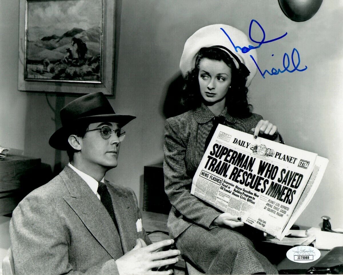 Noel Neill Signed Autographed 8X10 Photo Poster painting Adventures of Superman JSA JJ75988