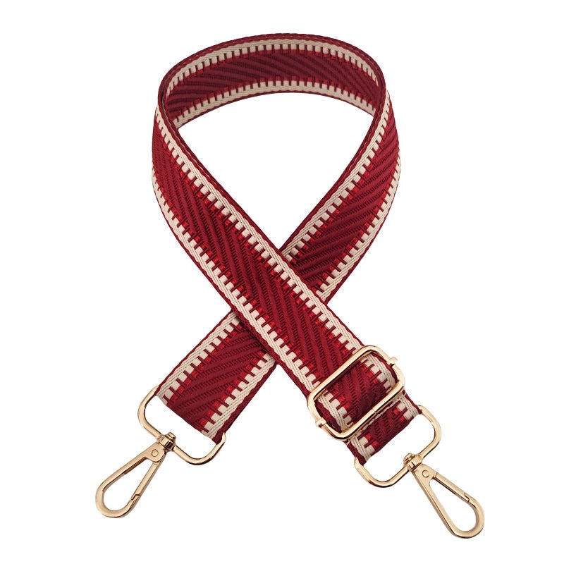 Polyester Cotton Solid Color Bag Strap