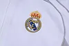 Joyfball 2025/2026 Real Madrid Long Zipped Jacket White Grey Football Jersey 1:1 Thai Quality 