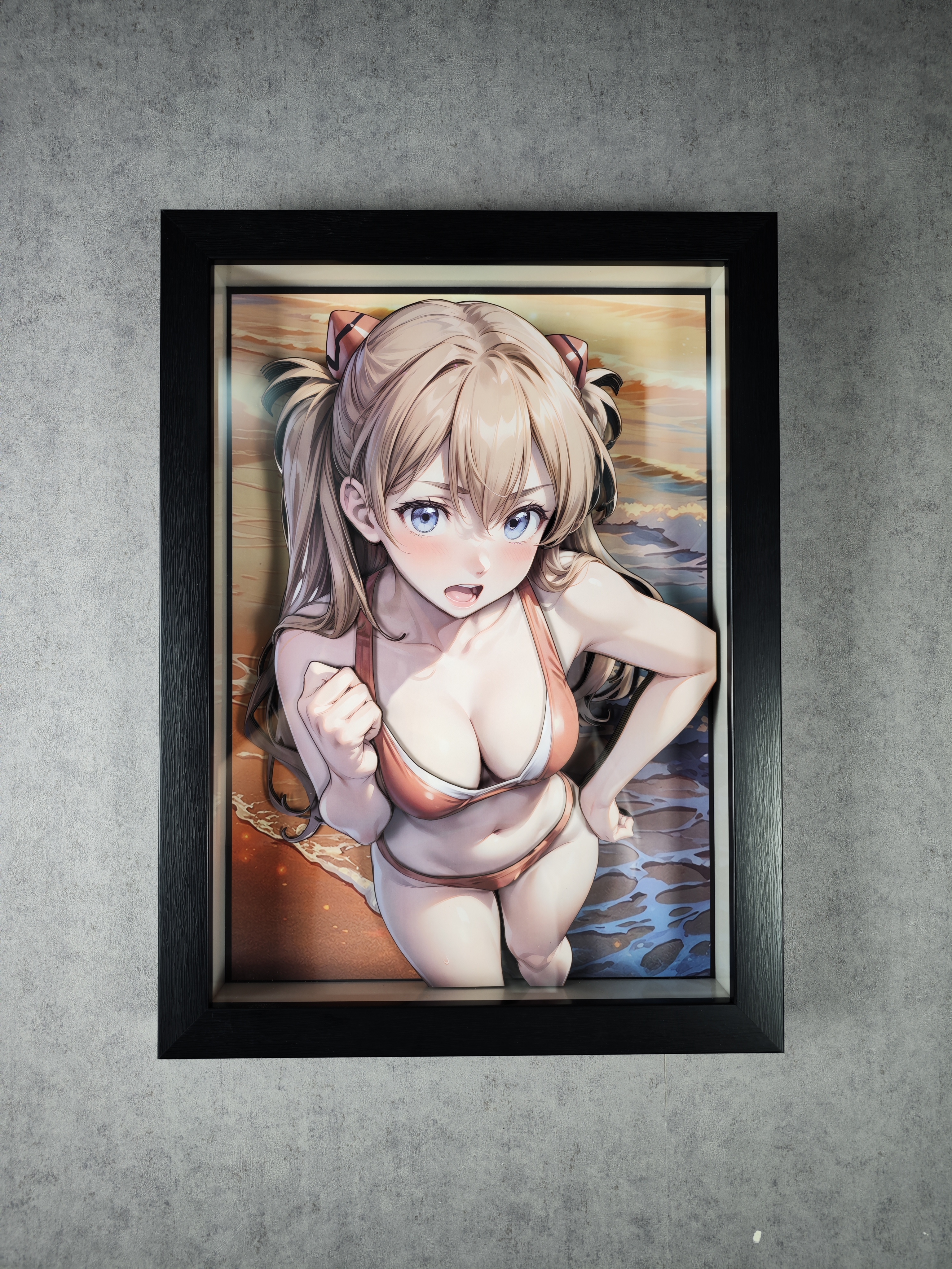 IN-STOCK Dorobou Neko Studio - EVA - DSMG-050 Decorative Painting of Asuka Langley Soryu Scene -