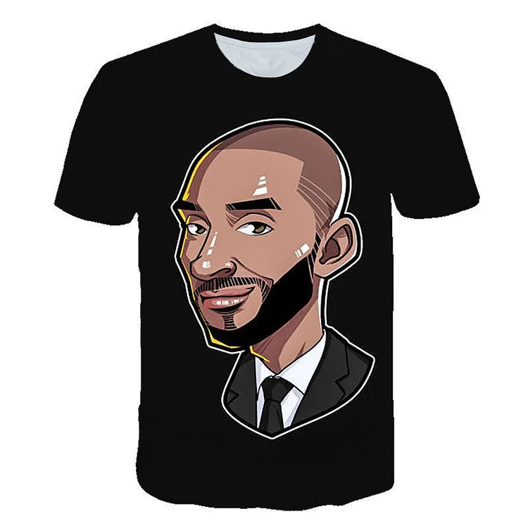In Memory of Kobe T Shirt Summer T-shirt Men's round Collar Short-Sleeve T-shirt