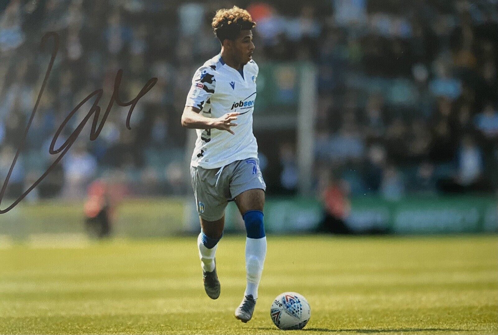 Courtney Senior Genuine Hand Signed Colchester United 6X4 Photo Poster painting 7