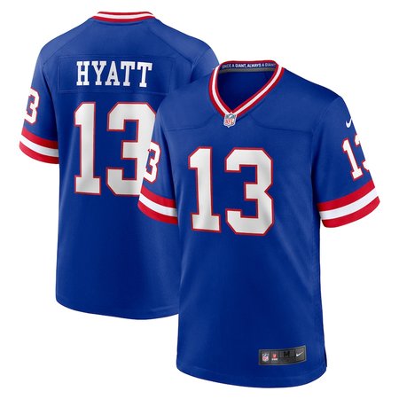 Youth New York Giants #13 Jalin Hyatt  Royal Alternate Game Jersey