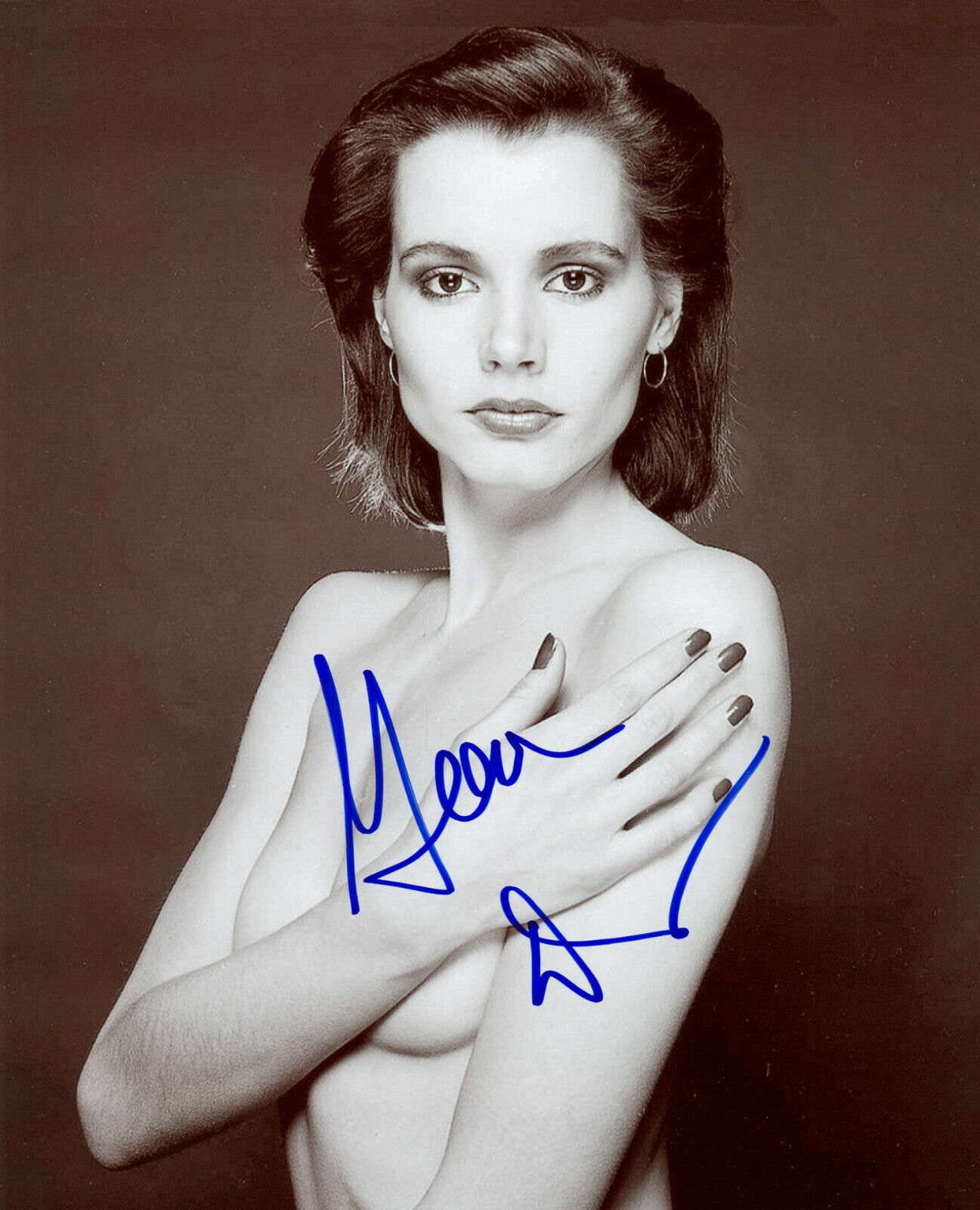 GEENA DAVIS Signed Photo Poster paintinggraph - Stunning Film Actress / Model - preprint