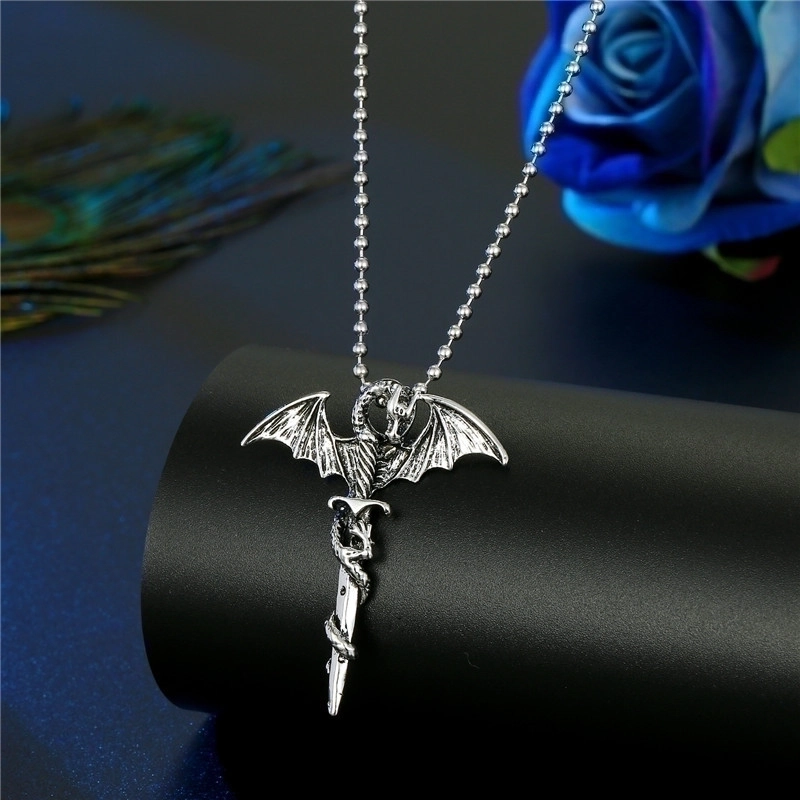 Angel Alloy Halloween Unisex Necklace