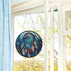 Diamond Painting Stained Glass Dreamcatcher Pendant