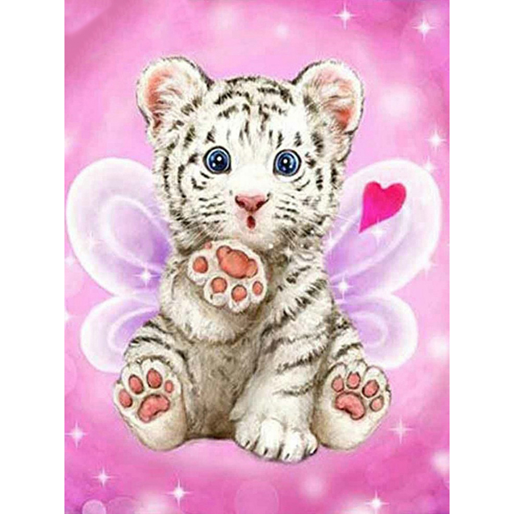 

Cartoon Tiger - Round Drill Diamond Painting - 30*40CM, 501 Original