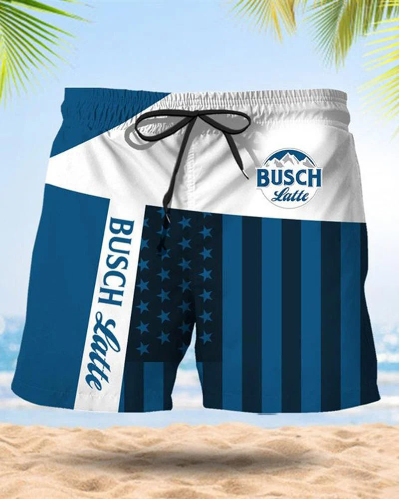 Men's Casual Print Shorts-080304