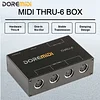 DOREMiDi MIDI THRU 6 Thru Box Controller
