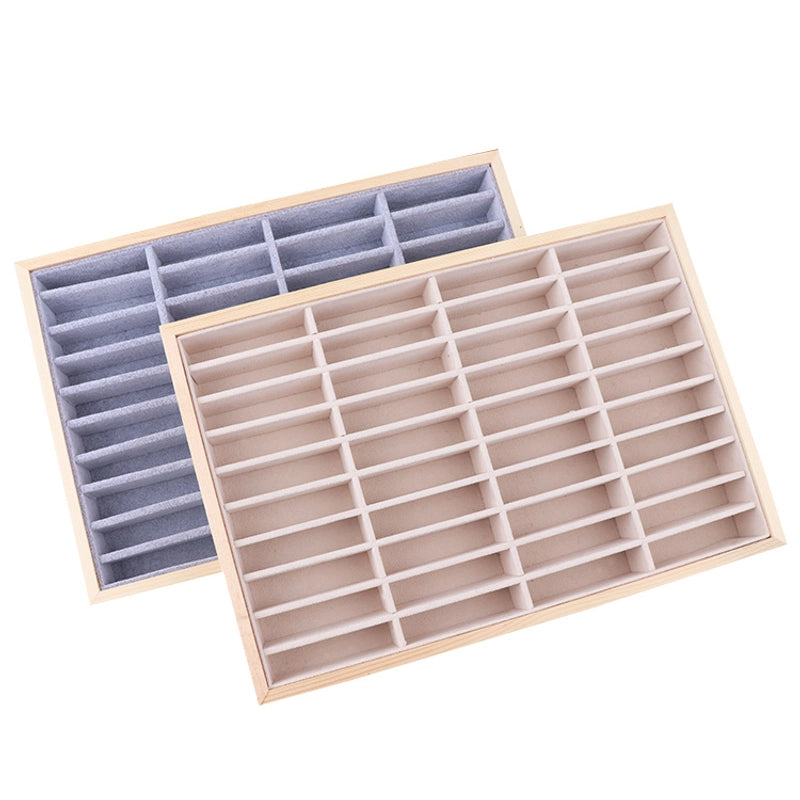 1 Piece Flannel Minimalist Solid Color Jewelry Rack