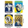 4pcs - Michelin Tires - Vintage Metal Signs(8*12Inch)