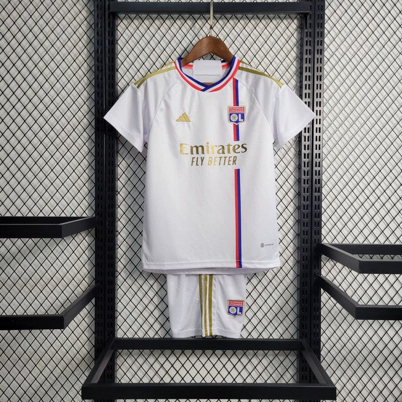 2023/2024 Kids Size Lyon Home Football Shirt mysite