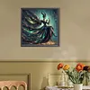 (Ab/Round Drills)Maleficent-Full Diamond Painting 40*40CM
