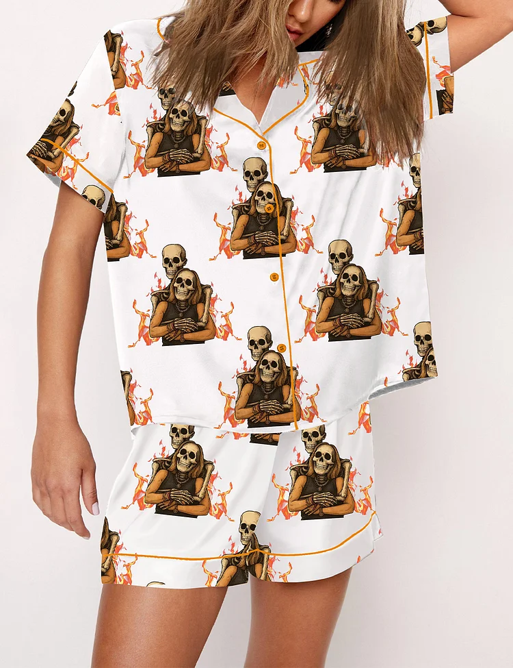 Women's Kiss Cam CEO Affair Meme Pajama Set