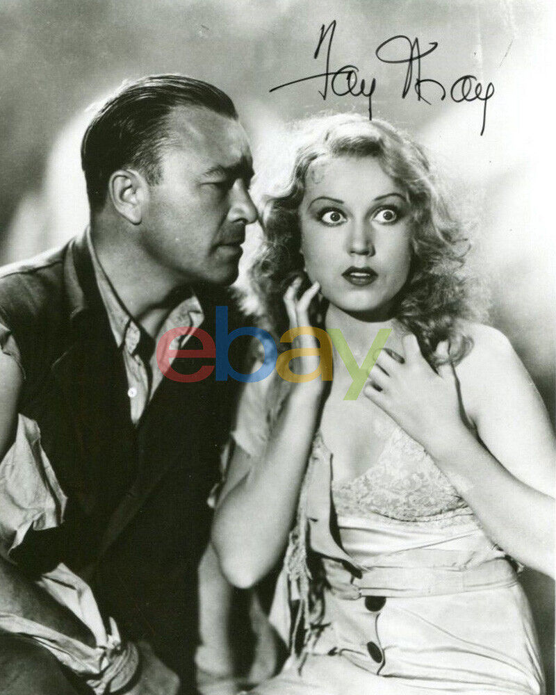 Fay Wray Signed 8x10 Autographed Photo Poster painting reprint