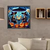 Diamond Painting-DIY Full Round Drill Halloween Skull(40*40 CM)