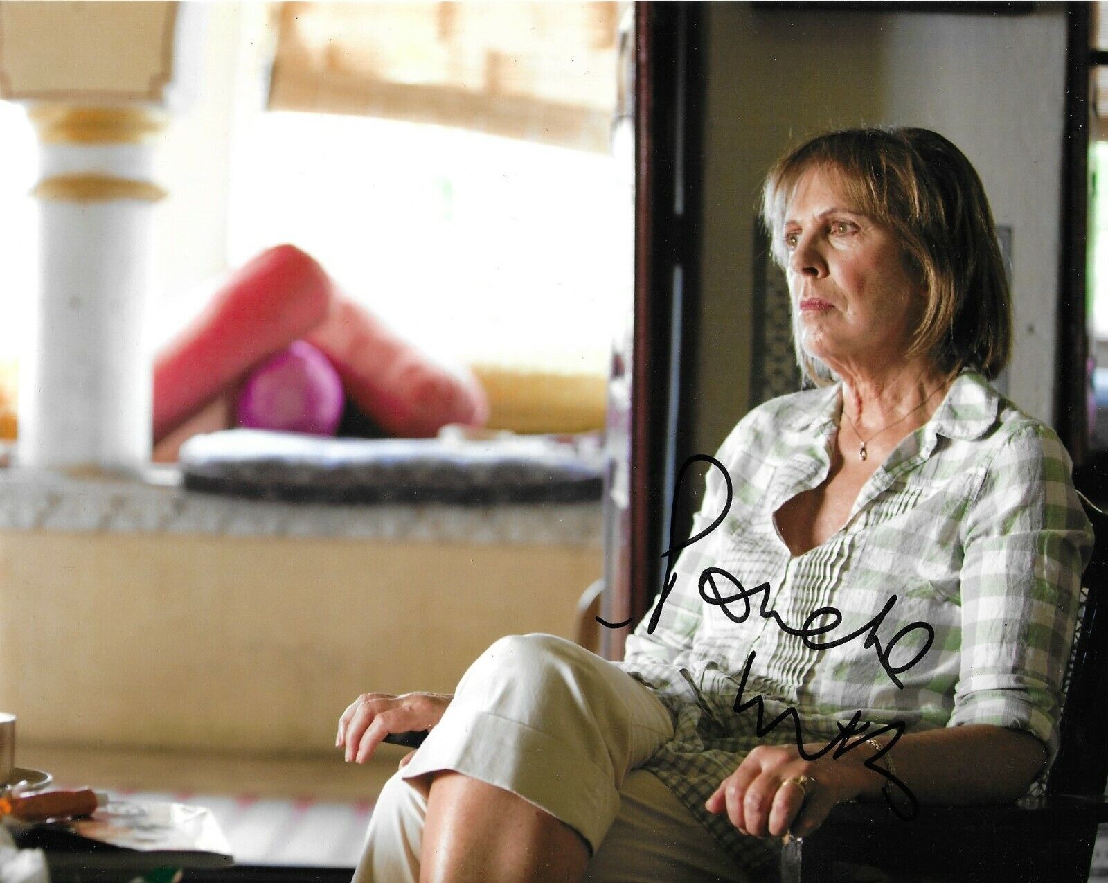 Penelope Wilton Signed The Best Exotic Marigold Hotel 10x8 Photo Poster painting AFTAL