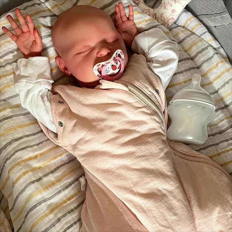  [New] 20" Realistic And Lifelike Reborn Baby Newborn Sleeping Doll Named Tayaue - Reborndollsshop®-Reborndollsshop®