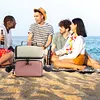 Double Layers Lunch Bag Leak Proof Hand-Held Cooler Box Portable Picnic Trip Bag