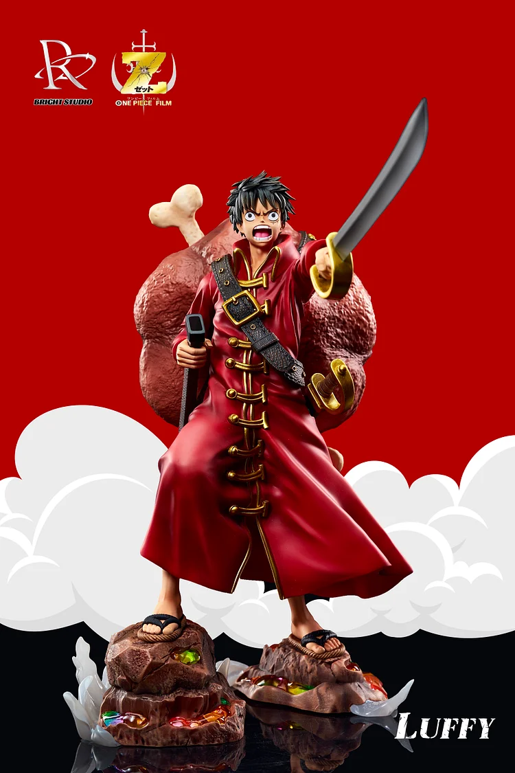 PREORDER BRIGHT Studio One Piece Red Straw Hats Resonance Luffy Statue(GK)