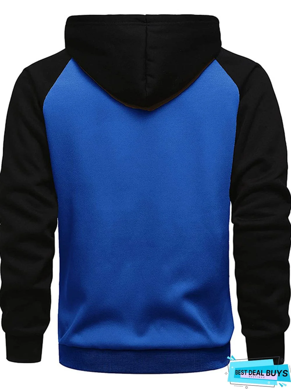 Men's Color Blocking Fashion Raglan Sleeve Casual Sports Coat