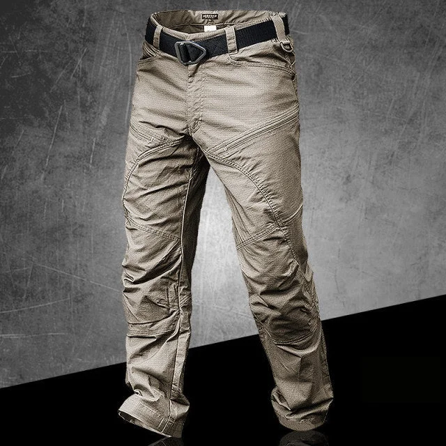 Aonga  Summer Cargo Pants Men Khaki Black Camouflage Army Tactical Military Work Casual Trousers Jogger Sweatpants Streetwear