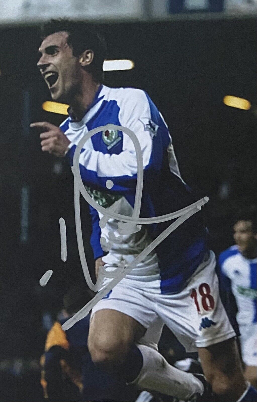 Keith Gillespie Genuine Hand Signed Blackburn Rovers 6X4 Photo Poster painting