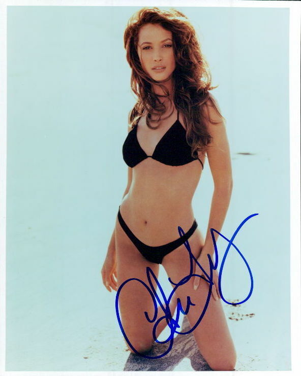 Christy Turlington in-person signed 8x10 Photo Poster painting