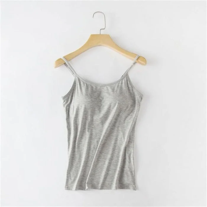 Gorgeoussweet Tank With Built-In Bra