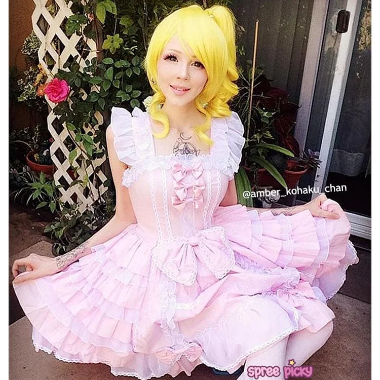 4 Colors Gothic Lolita Princess Cosplay Dess SP153993