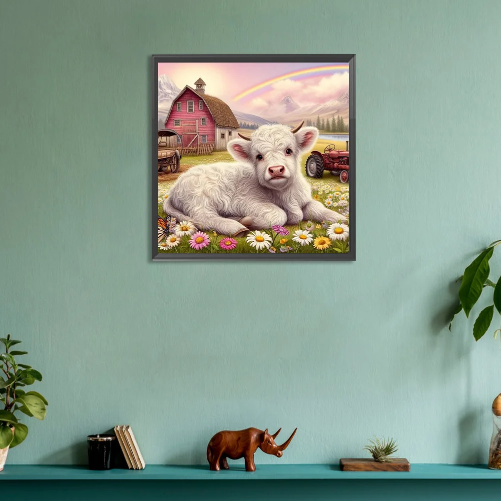 Diamond Painting - Full Round Drill - Calf(Canvas|30*30cm)