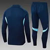Joyfball 2025/2026 Arsenal Half-Pull Training Suit Royal Blue Football Shirt 1:1 Thai Quality