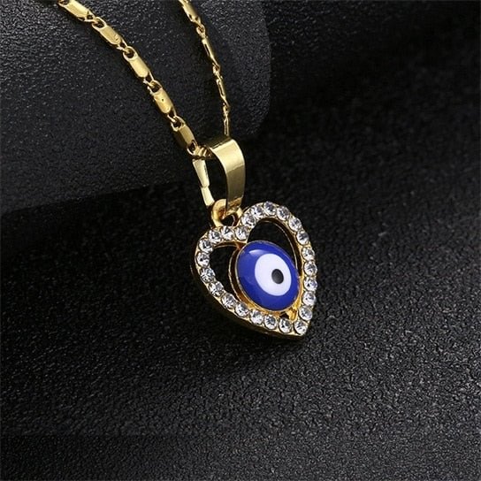YOY-New Fashion Choker pendants Heart-shaped Necklace