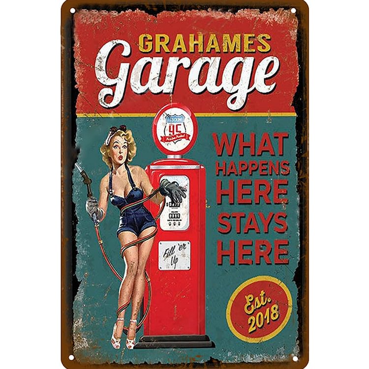 Garage - Vintage Tin Signs/Wooden Signs - 20*30cm/30*40cm