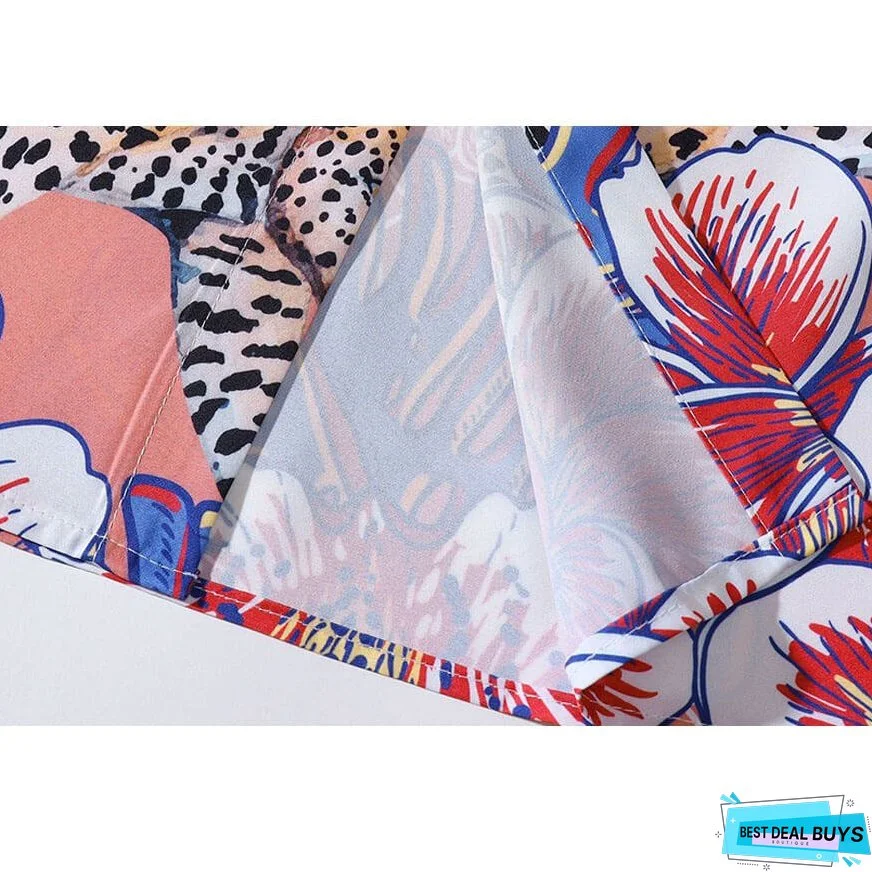 Flora And Fauna Print Shirt