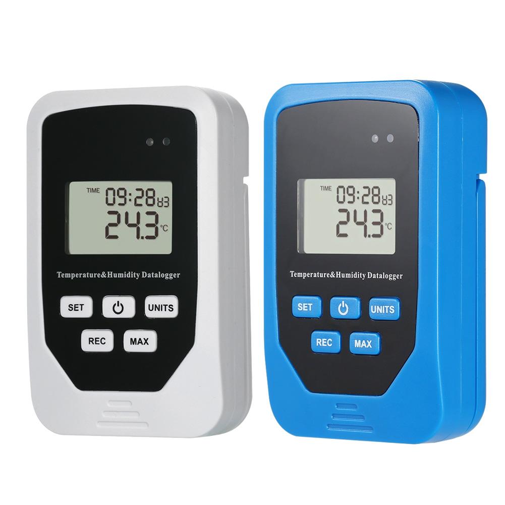 

TL-505 USB Humidity Temperature Data Logger RH TEMP Recorder Thermometer, Blue, 501 Original