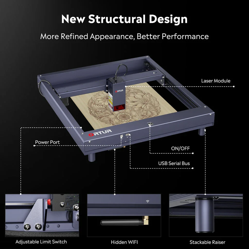 Ortur H10 Mașină de gravat și tăiat cu laser