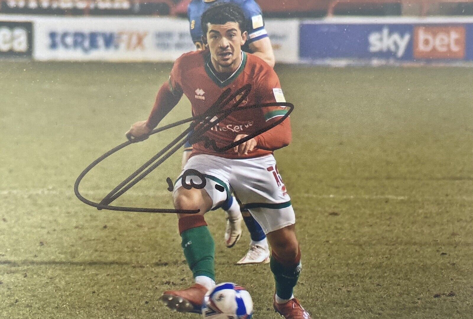 Josh Gordon Genuine Hand Signed Walsall 6X4 Photo Poster painting 4