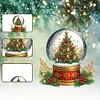 >SALE<Acrylic Christmas Crystal Ball Rhinestone Diamond Art Window Pendants for Garden