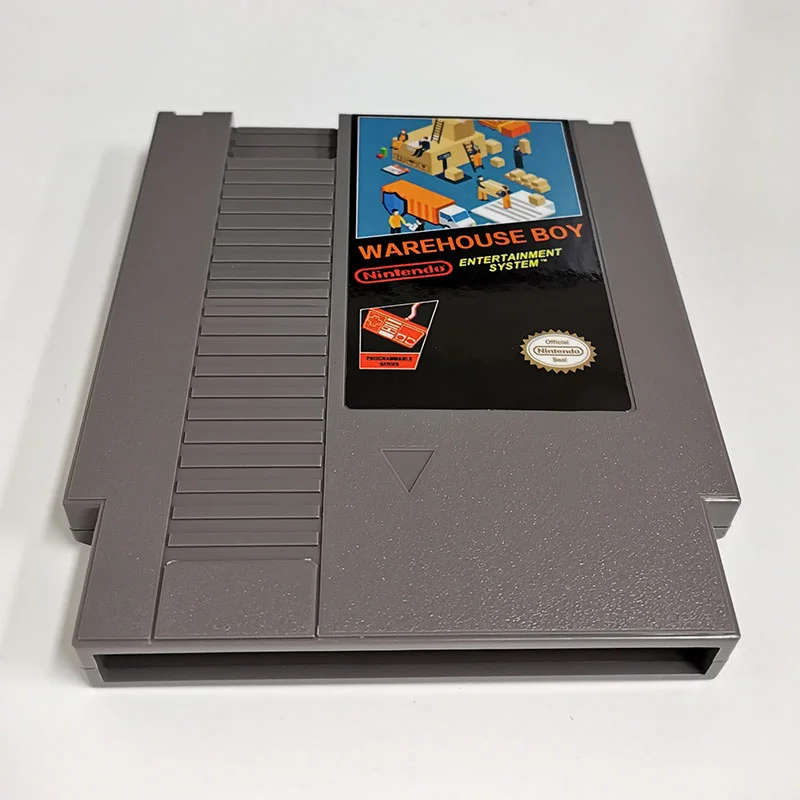 WAREHOUSE BOY For Nintendo NES - 8 Bit Game Cartridge