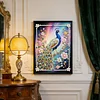 Diamond Painting-DIY Special Shaped Drill Pearl Painting Peacock(30x40cm)