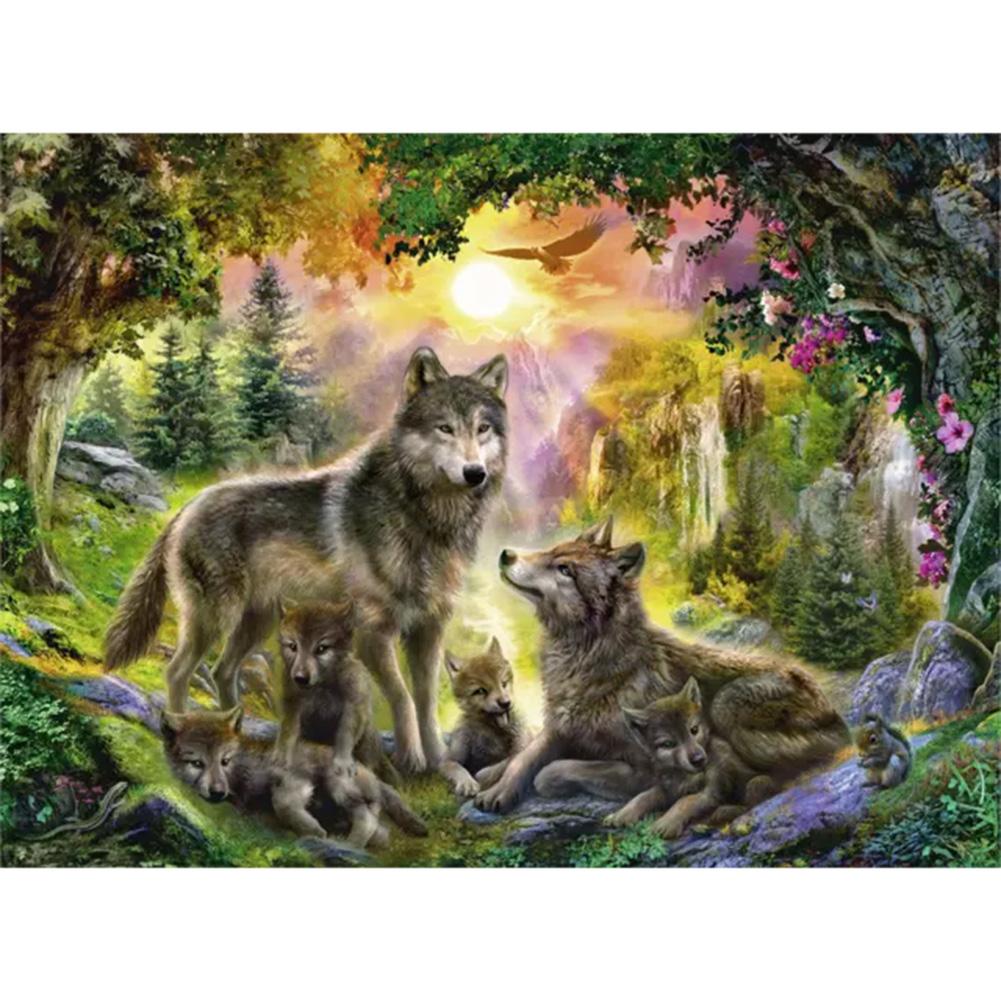

40x50cm - Paint By Numbers Wolves Gift, 501 Original