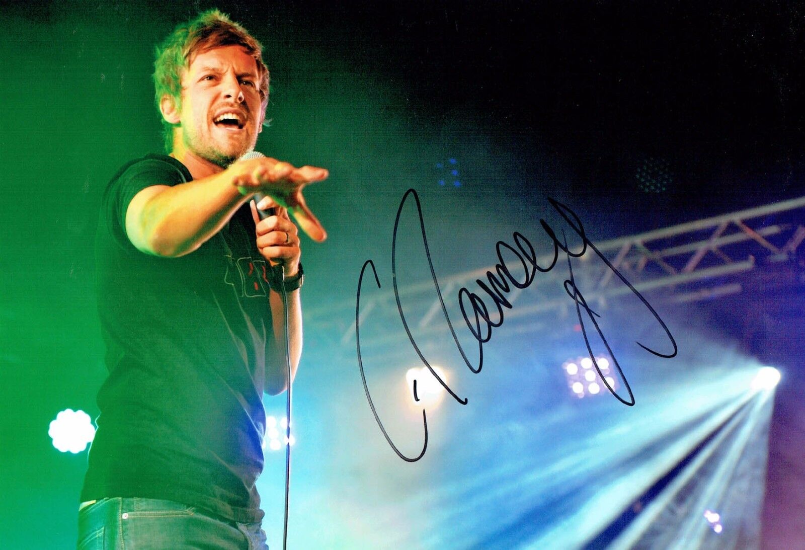 Chris RAMSEY Signed Autograph 12x8 Photo Poster painting AFTAL COA Stand Up Comedian