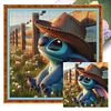 Stitch Disney-11CT Stamped Cross Stitch 40*40cm