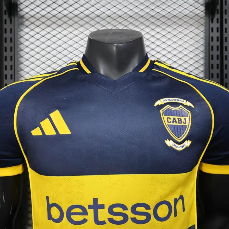 25/26 Boca Juniors Home Player Version Football Jersey 1:1 Thai Quality