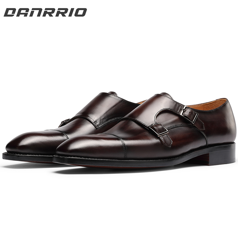 DANRRIO Goodyear Crafted Double Buckle Monk Shoes DANRRIO.COM DANRRIO