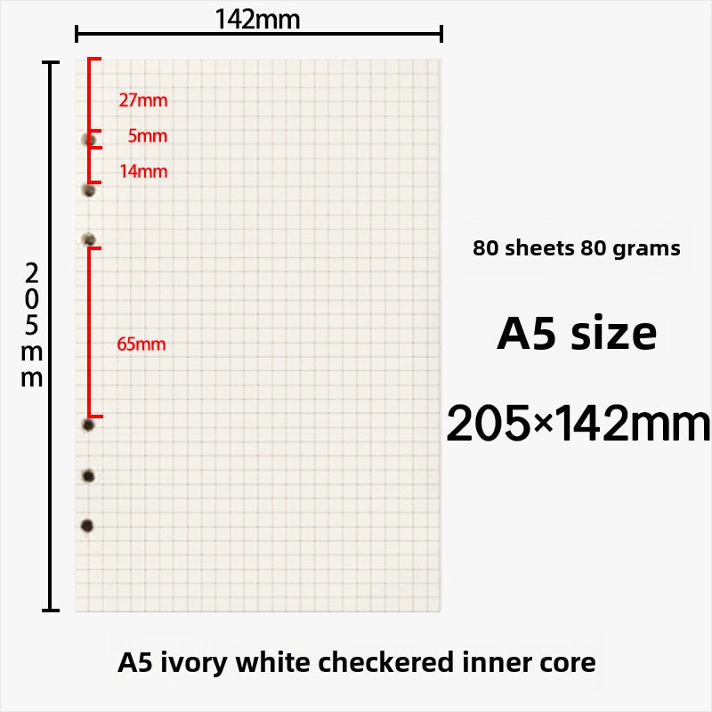 Retro Kraft Paper A4 Shell Custom Loose-leaf Book Sub-data Book Photo Album Binder Notebook Cover LOGO