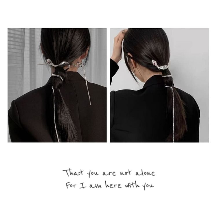Gothic Snake Hair Pin Hair Clip ME01