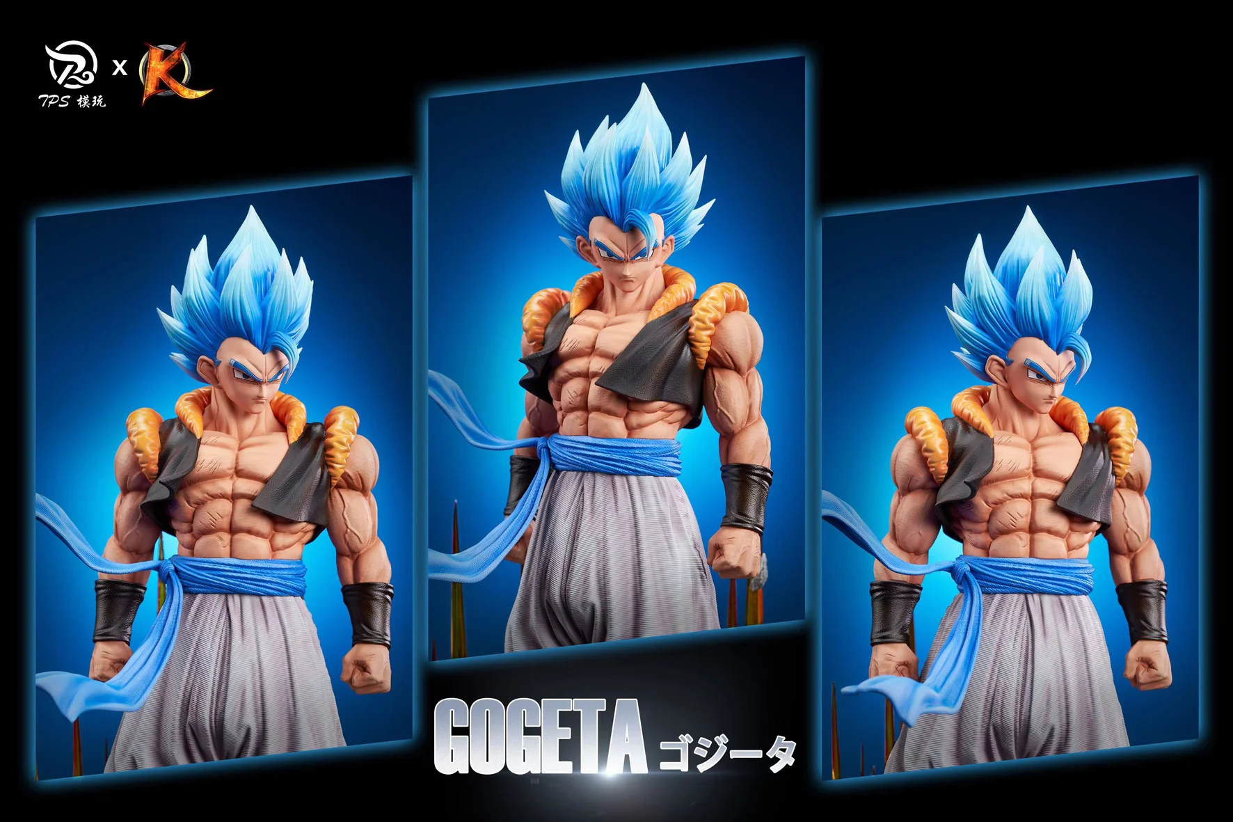 1/6 Scale Gogeta - Dragon Ball Resin Statue - TPS Studio