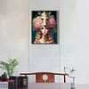 Diamond Painting -DIY Round Drill Giraffe Girl